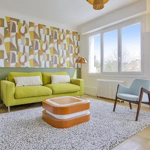 T3 Design Et Familial Avec Parking Proche Commodites Apartamento